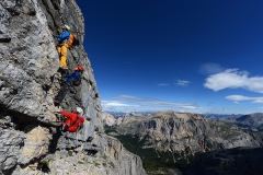 Dolomiten Klettern Furcia Rossa Fanes